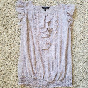 Express short sleeve blouse